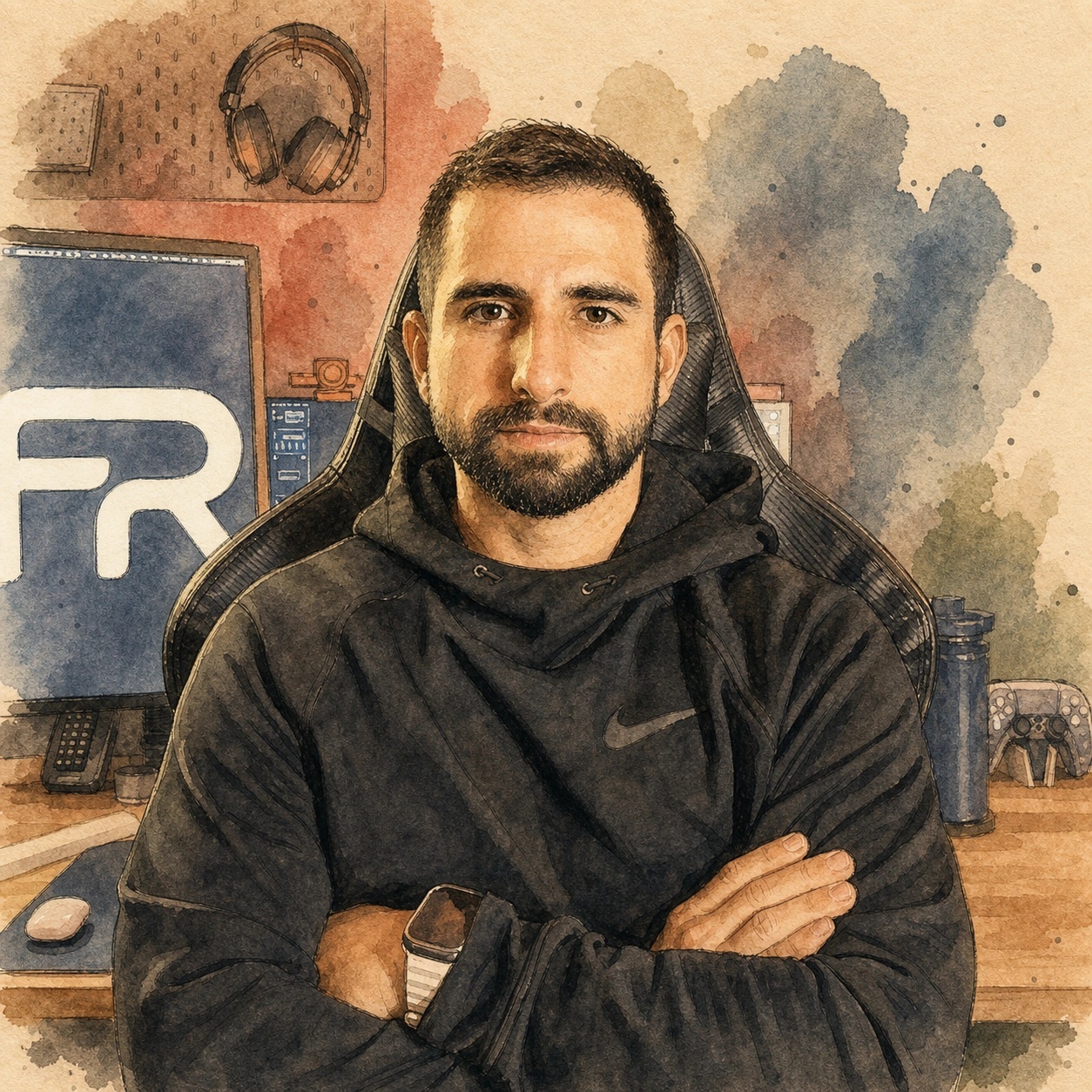 Portrait of Felipe De Almeida