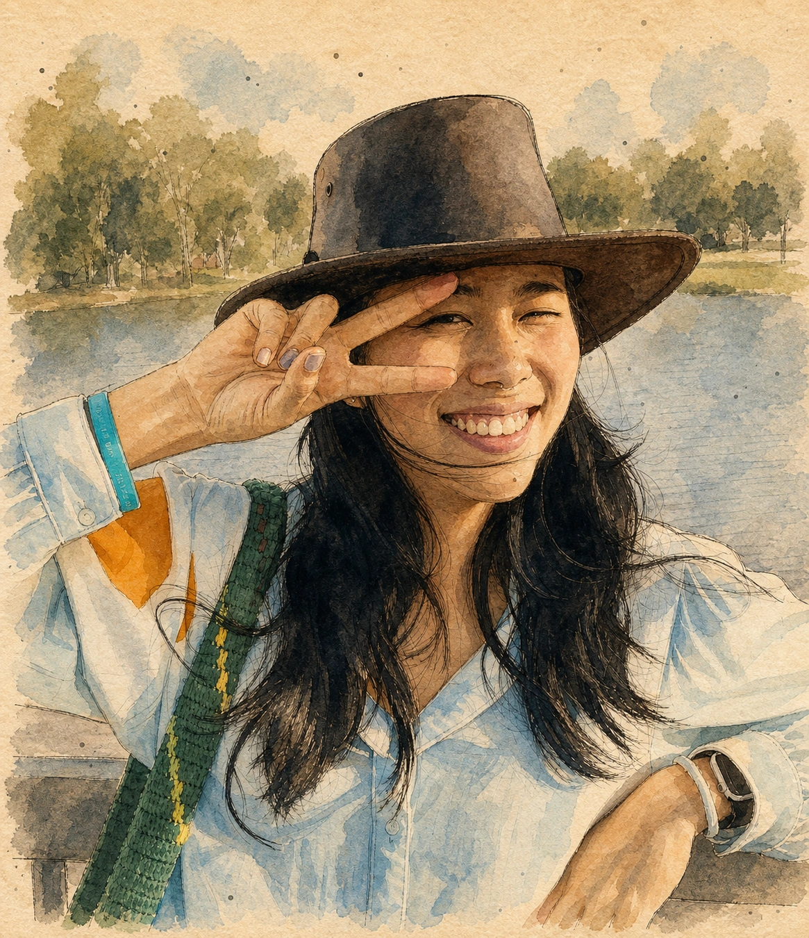 Portrait of Iwen Wang