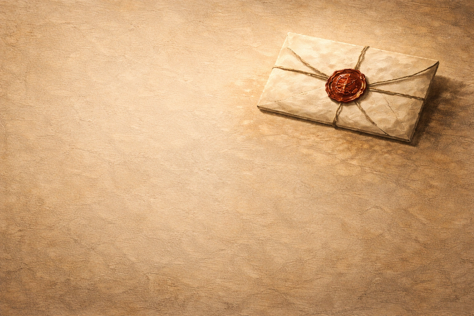 Editorial artwork of a sealed letter for the PACT case study